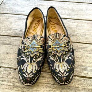 Sam Edelman Loraine Brocade Loafers Womens Size 9